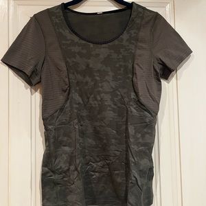 Camo Lululemon T-Shirt